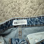 ZARA Classic Blue High Rise Denim Women's Shorts Photo 2