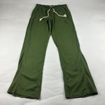 Roxy Olive Linen Blend Wide Leg Lounge Pant XL Photo 0