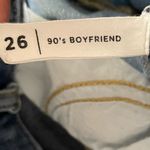 PacSun Women's  90's Boyfriend Blue 2 Tone Denim Jeans High Rise Straight Sz 26 Photo 7