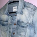 Celebrity Pink Xl Jean Jacket Light Wash Denim Long Sleeve Button Photo 1