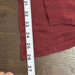 Women's Lightweight Knitted Scarf Poncho Sweater Cape Shawl Versatile Spring Red Size undefined Photo 2