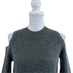 Rebecca Minkoff Cold Shoulder Marled Sweater Sz XS Photo 1