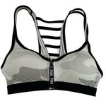 PINK - Victoria's Secret PINK Victoria’s Secret Sports Bra camo print front zip strappy back size XS Photo 0
