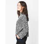 Sundry  LEOPARD PRINT FUNNELNECK SWEATSHIRT Photo 2