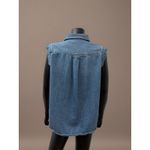 Liverpool Jeans Company Liverpool Los Angeles Denim Sleeveless Button Front Shirt Women's M Photo 1