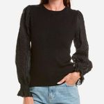 FATE. Women’s Black long sleeved top blouse Size Large Photo 0