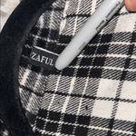 Zaful  Black and White Checkered Bomber Jacket Photo 8