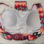 Emily B One Piece Swimsuit Pink & Orange Southwest Print Women’s Medium M Photo 9