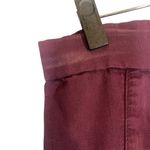 Silence + Noise Maroon Pull On Skinny Ankle Pants Women Sz S Photo 4