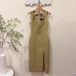 Elliatt  Veronica Midi Dress in Olive NWT Size XS Photo 3