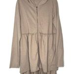 Project Social T  Zippered Babydoll Hoodie Size L Photo 0