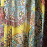Pretty Angel Women's Yellow Multi Pattern Sleeveless Round Neck Tunic Top Size M Size M Photo 2