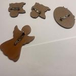 Lot Of 4 Brooch Pins Angels, Cherubs Photo 6