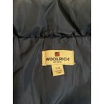 Woolrich Puffer Vest Women's L Blue Quilted Duck Down Full Zip Winter Pockets Photo 3