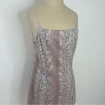Urban Outfitters Size Large Dress Snakeskin Short Mini Dress Club Party Photo 2