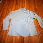 Eddie Bauer  Fleece Pullover 1/4 Zip Women's 2XL Long Sleeve‎ Blue Cozy Casual Photo 4