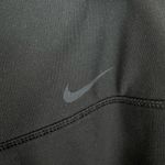 Nike  Dri-Fit Black Straight Leg Mid Rise Athletic Pull On Leggings Size L Long Photo 2