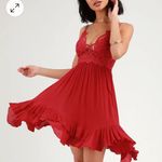 Free People Red Dress Photo 3