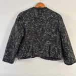 A. Giannetti Black Grey Tweed Blazer Suit Jacket Formal Small Photo 4