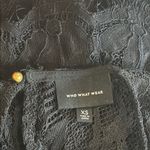 Who What Wear Elegant Black Lace Off-Shoulder Top Photo 3