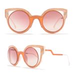 Fendi NWT  FF 0137/S 0NUG Orange/Pink Glitter Cat Eye Sunglasses Photo 1