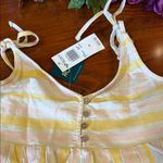 Roxy  Pastel Striped Sleeveless Top XS Photo 1