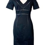 Red Valentino  Lattice cut out sheath dress sz 40 Photo 0