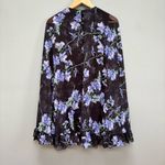 Mac Duggal IEENA for  Floral Cape Mini Shift Dress 2 Photo 5