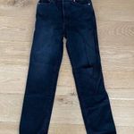 Revice Denim - Slit Knee Straight Leg Jeans in Black Photo 0