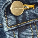 ANINE BING Sonya Jeans Women's High Rise Straight Leg Quiet Luxury Minimalist 28 Photo 8