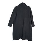 PINK - Victoria's Secret Chloe X Halle  Coat Size S Black Sherpa Oversized Long Cozy Photo 5