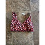 Aerie Offline By Goals Plunge Sports Bra Maplewood Size Large Photo 3