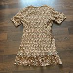 The East Order Paisley Alix Mini Dress Large Orange Photo 5