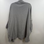 Pact Airplane wrap cardigan organic cotton open front pockets womens L/XL grey Gray Size undefined Photo 4