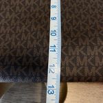 Michael Kors NWT Womens Large Brown Jet Set Monogram Travel Tote Purse Handbag Photo 7