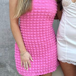 American Threads Pink Bubble Dress Photo 0