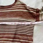 prAna  Adelaide  multicolor striped metallic‎ pullover sweater size M Photo 6