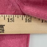 Banana Republic Cashmere Hoodie Pink Ribbed Pullover Pocket Luxury Sweater Sz XS Photo 7