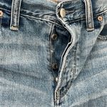 American Eagle Distressed Straight Jean Raw Hem | Size 10 Photo 3