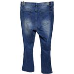 SheIn  Jeans Flare Leg Distressed Bell Bottom Size 8/10 Womens Festival Boho Photo 3