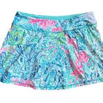 Lilly Pulitzer Luxletic Womens Skort Colorful Floral Small Photo 0