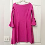 Chiara Boni La Petite Robe Pink Flutter Sleeve Dress Photo 3