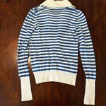 American Eagle American-eagle-outfitters Women's Blue and White Cardigan Photo 3