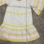 Lisa Marie Fernandez x Target White‎ Linen Blend Dress with Ric Photo 7