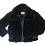 Urban Outfitters BDG Chocolate Dark Brown Sherpa Suede Coat Size Medium NWOT Photo 0