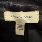 Silence + Noise  Black Margo Satin Jumpsuit Photo 6