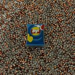 Shoe charm, salt, and vinegar, potato chips Photo 0