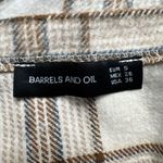 Barrels and Oil Plaid Flannel Overall Dress Brown Photo 5