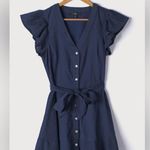NWOT Lulus Daytime Dreamer Navy Blue Button Photo 4
