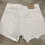 ZARA  White Denim Shorts Photo 1